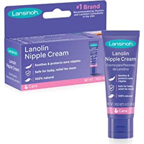 Lansinoh Lanolin Nipple Cream, Safe for Baby and Mom, Breastfeeding Essentials, 1.41 Ounces - 1.41 Ounce (Pack of 1)