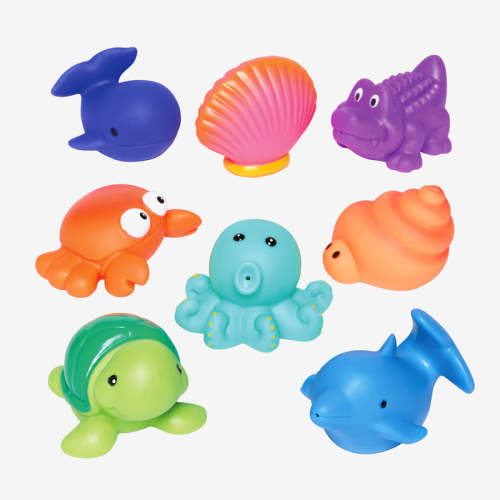 Sea Party Squirtie Baby Bath Toys MULTI / O/S