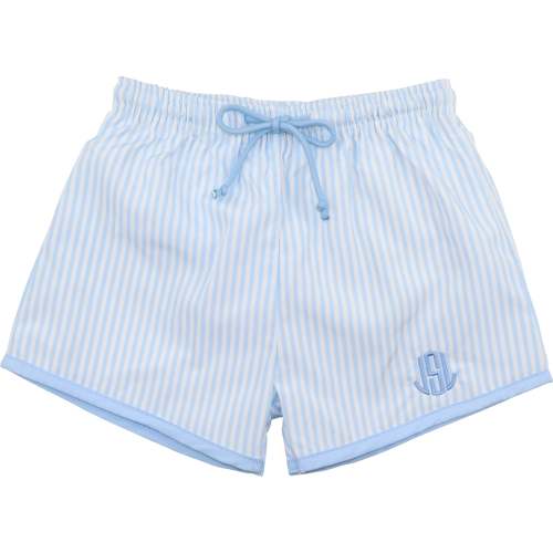 Blue Striped Swim Trunks – Cecil & Lou