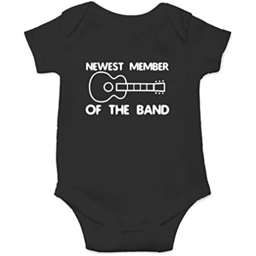 AW Fashions New Member Of The Band Baby Bodysuit Funny Family Newborn Outfit for Boys or Girls Clothing