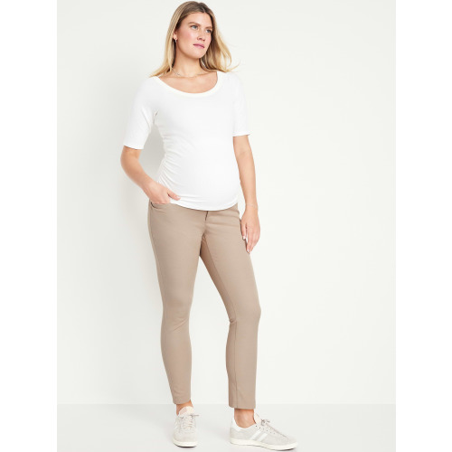Maternity Full-Panel Pixie Ankle Pants
