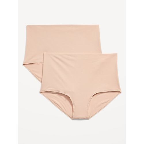 Maternity 2-Pack Rollover-Waist Brief Underwear