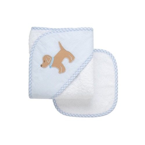 Playful Pals Hooded Towel & Washcloth Set, One Size