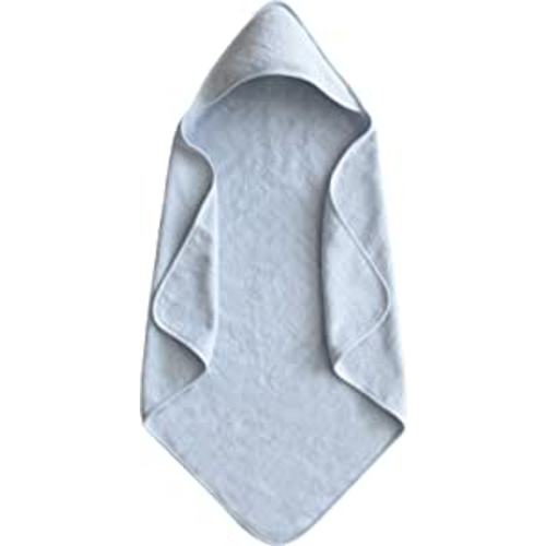 Amazon.com: mushie Baby Hooded Towel | Organic Cotton (Baby Blue) : Baby