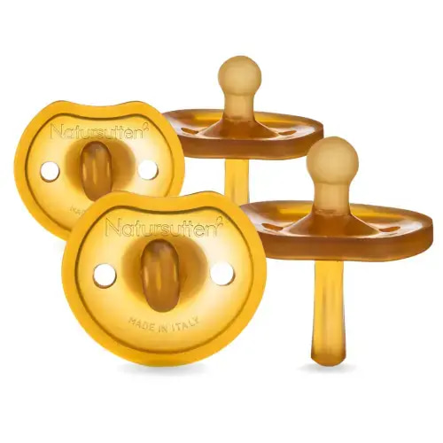 Natural Rubber Butterfly Pacifier - 2 Pack - Natursutten