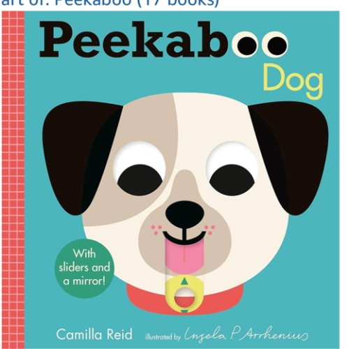 Peekaboo: Dog: (An Interactive Board Book for Babies & Toddlers with Mirror & Sliders to Push, Pull, or Turn. Cute Artwork Features Puppies Sleeping, Wagging Tails, & More.) (Peekaboo You)