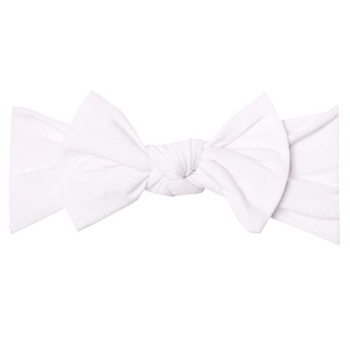Copper Pearl Baby Bows: Stylish Headbands for Baby Girls, Premium Soft and Stretchy Baby Headbands, Perfect for Newborns, Trendy Designs - Dove