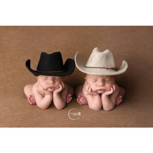 Cowboy Hat/ Newborn / Photo Prop / NB Photo Prop / Tiny Cowboy / Cowgirl / Baby Photography Props