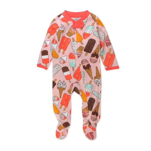 Honest Baby Clothing Organic Cotton Baby Boy/Girl Sleep N Play Fourth of July, Sizes Newborn-9 Months