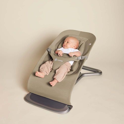 Evolve 3-In-1 Bouncer - Soft Olive