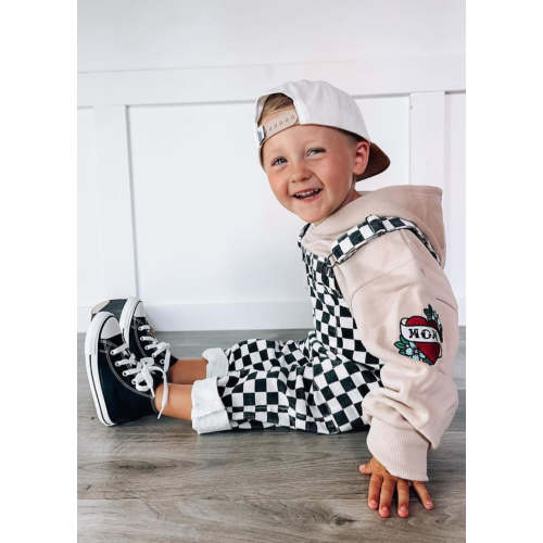Little Trouble Checkered Overalls
|
Little Trouble