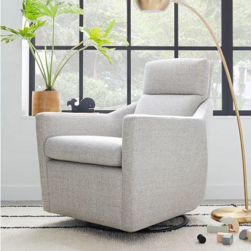 Austin Swivel Glider – GREENGUARD Gold | West Elm