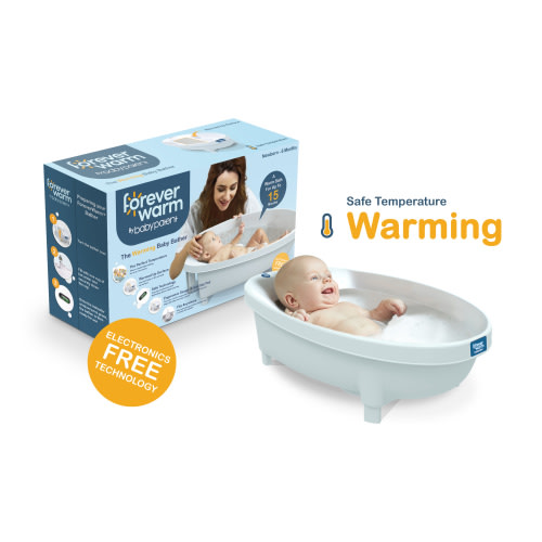 Baby Patent Forever Warm Warming Baby Bathtub Bather