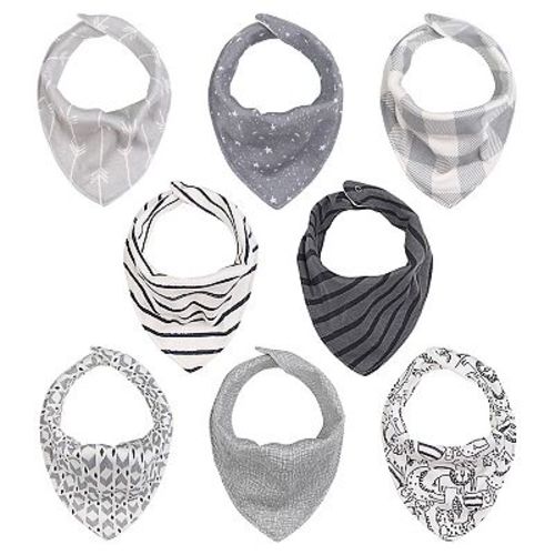 The Peanutshell 8-Pack Bandana Bibs