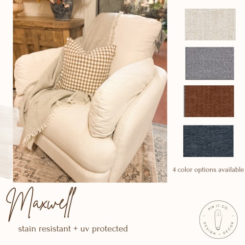 Maxwell Performance Fabric Swivel Glider Recliner