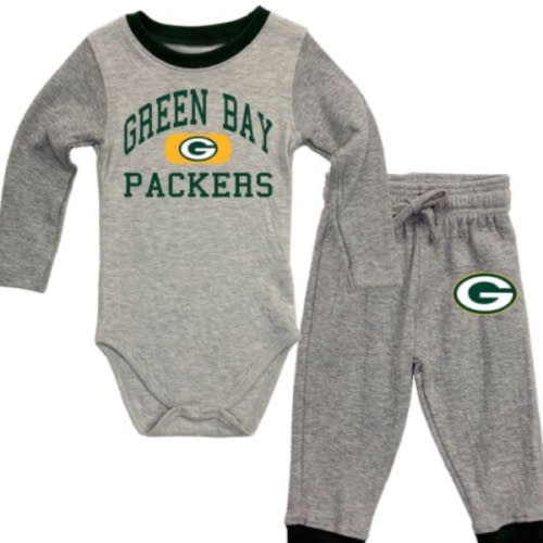 Green Bay Packers Infant Jie Jie Hopper Set at the Packers Pro Shop