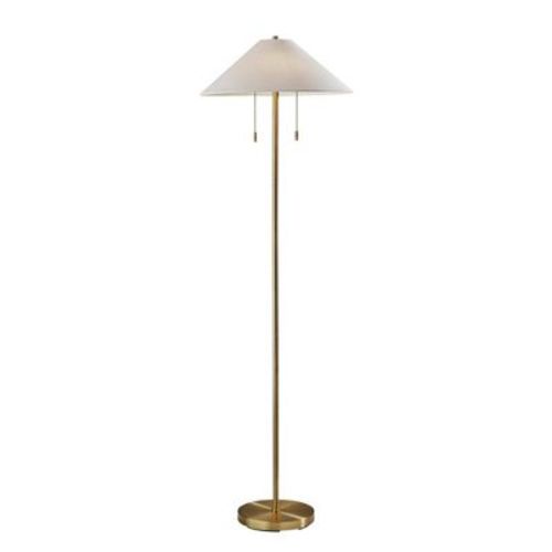 Antique Brass Floor Lamp