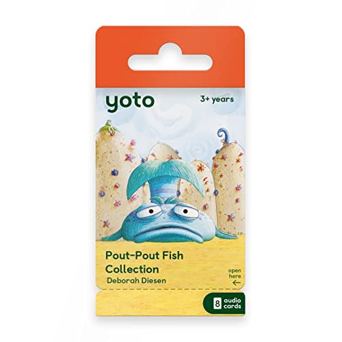 Yoto The Pout-Pout Fish Collection by Deborah Diesen – 8 Kids Audio Cards for Use with Player & Mini All-in-1 Audio Player, Screen-Free Listening with Playtime Bedtime & Travel Stories, Ages 1+