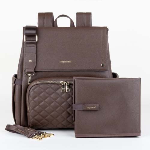 Shop Luna Diaper Bag- Brunette - Li'l Baby Sprouts