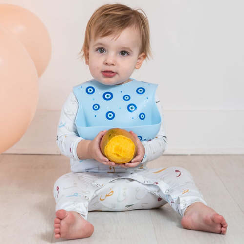 Evil Eye Silicone Bib