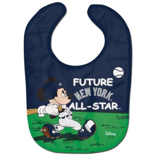 New York Yankees WinCraft Disney Mickey All Pro Baby Bib