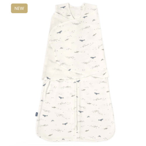 Ocean Life Cotton Swaddle | HALO