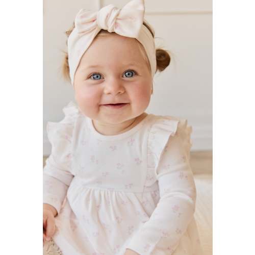 Organic Cotton Vivienne Playsuit - Pauline Pink