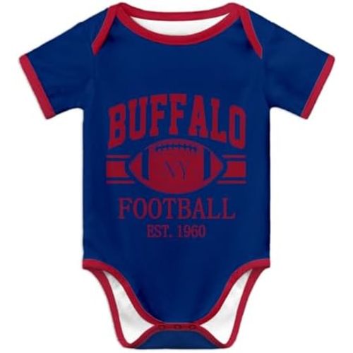 Newborn Short-Sleeve Baby Bodysuits Jumpsuit, Infant Baby Boy Girl Apparel Clothes,Size:3-24 Months