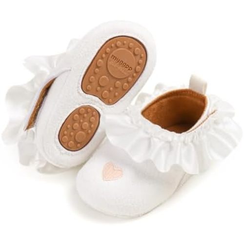 Ohwawadi Infant Baby Boys Girls Slippers Cozy Fleece Booties Soft Bottom Warm Cartoon Socks Newborn Crib Shoes