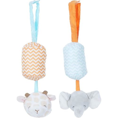 KIDS PREFERRED Carter's Giraffe and Elephant Chime Set for Babies