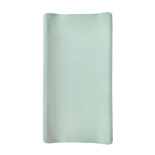 Muslin Changing Pad Cover,Ultra Soft Breathable Diaper Changing Table Cover for Baby Boys Girls,Neutral Fitted Changing Pad Sheets