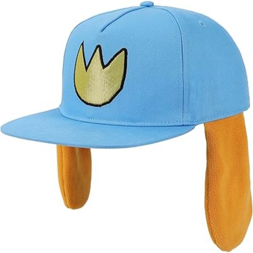 Bioworld Dog Man Youth Adjustable Cosplay Cap With 3D Ears