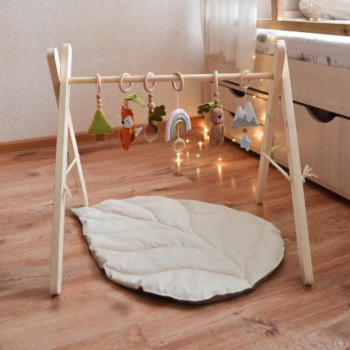 Forest Baby Play Gym hanging toy, Woodland play gym toys, montessori gym, baby activity center ,Forest play gym toys ,Christmas gift baby