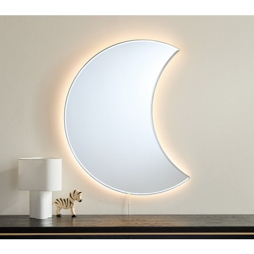 Moon LED Mirror (32" x 25")