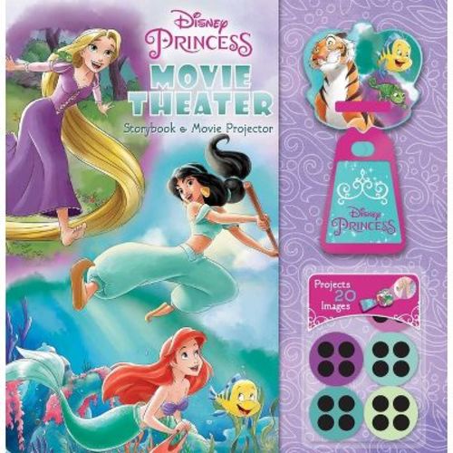 Disney Princess: Movie Theater Storybook & Movie Projector - by Brandi Dougherty & Amelia Hansen (Hardcover)