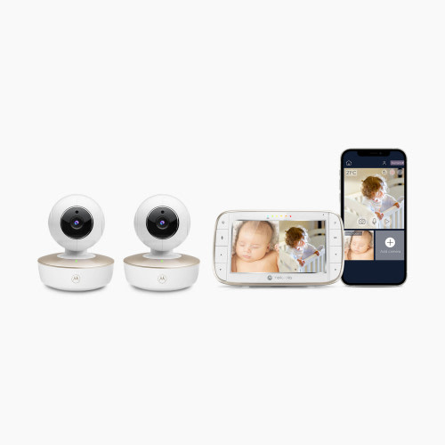 Motorola VM855 Connect 5" WiFi Video Baby Monitor - 2 Cameras