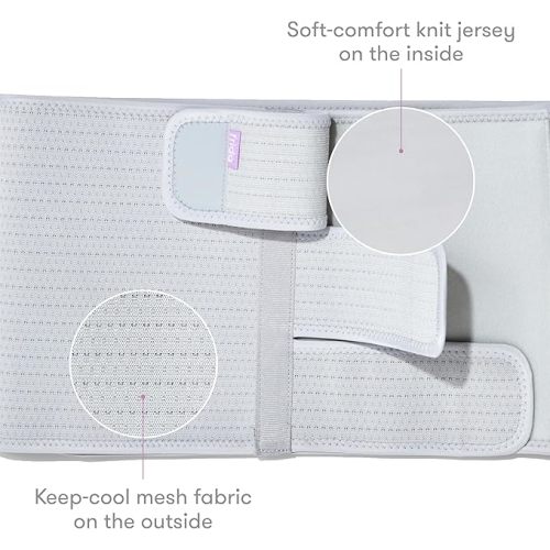 Frida Mom Belly Binder Postpartum Recovery, for Natural Delivery & C-Section Recovery, 9" High Adjustable Compression Wrap
