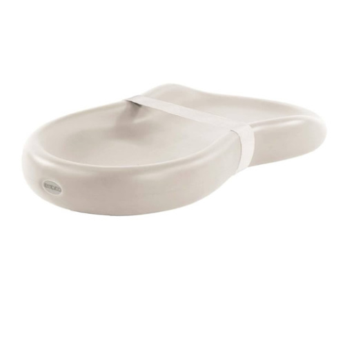 Keekaroo Peanut Changer Baby Vanilla– The Original Made in USA Easy-to-Clean Changing pad and The only Shell Over Foam, Fully Water Repellant