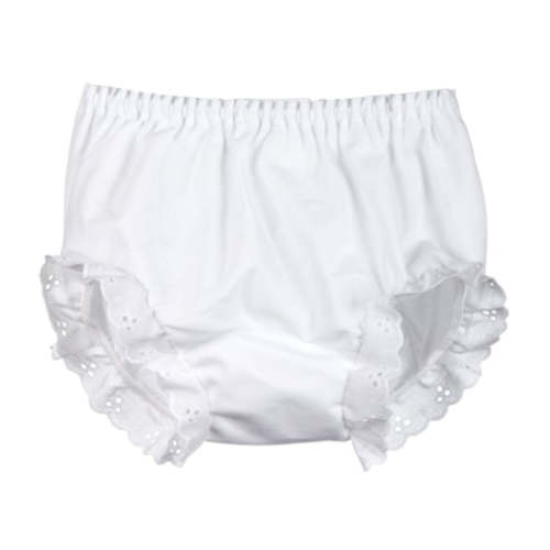 Eyelet Trimmed Diaper Cover