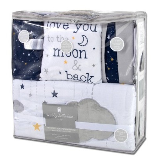 Wendy Bellissimo Celestial Bedding Set 4pc