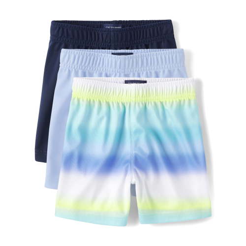 The Children's Place Baby & Toddler Boys Performance Shorts, 3-Pack, Sizes 6M-5T