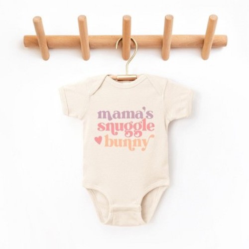 The Juniper Shop Mama's Snuggle Bunny Baby Bodysuit - Newborn - Natural
