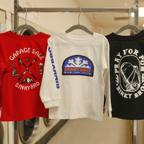 3 Pack Long Sleeve Shirts I – Binkybro