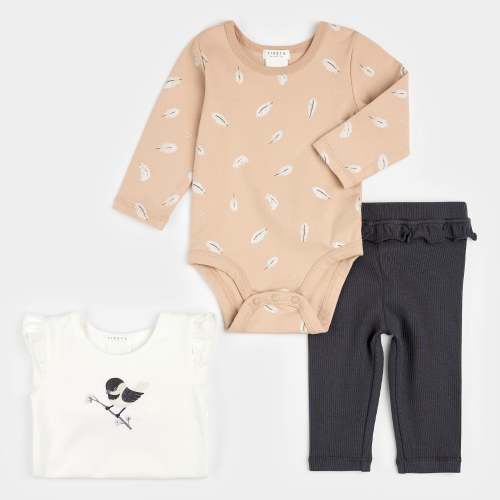 Chickadee 3pc Set (Size: 6m)