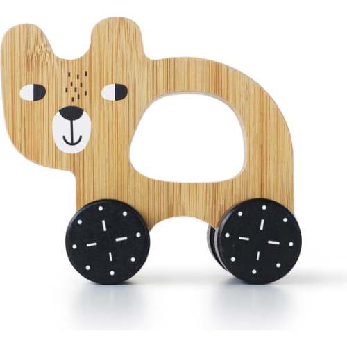 Wee Gallery Push Toy - Bear - Wee Gallery Infant Development | Maisonette