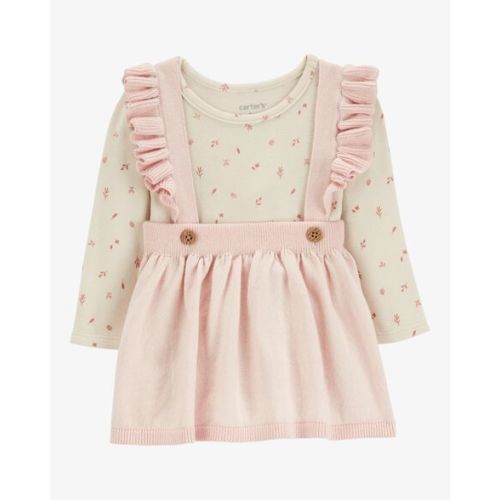 Baby 2-Piece Long-Sleeve Bodysuit & Sweater Knit Jumper Set - Carter's | Carter's