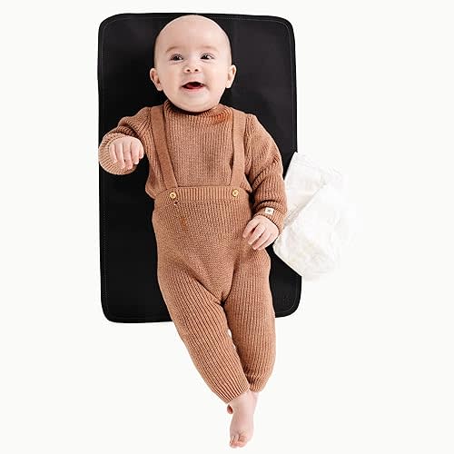 Gathre Baby Changing Mat (Color: Black/Raven)