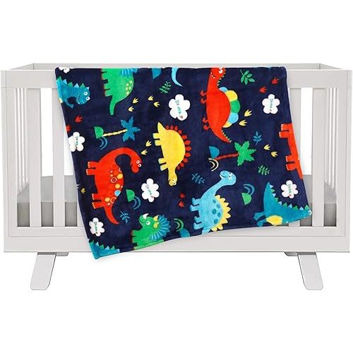 mermaker Toddler Blanket Dinosaurs Gifts for Boys, Baby Blankets for Boys, Kids Soft Warm Cozy Flannel Throw Blanket for Birthday Gifts, Infant Newborn Receiving Blankets for Crib (30"x40")