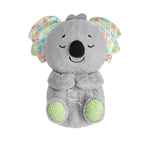 Fisher-Price Baby Sound Machine Soothe 'n Snuggle Koala Plush Baby Toy with Rhythmic Motion and Customizable Lights Music & Timers