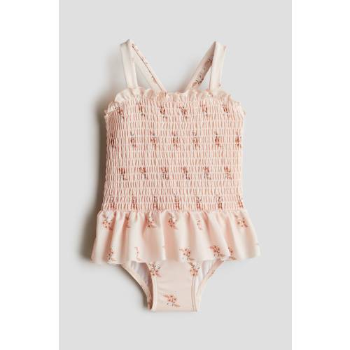 SMOCKED SWIMSUIT